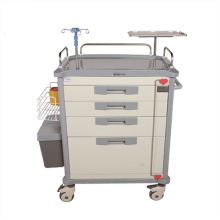 Made in China 2021 new style ABS Emergency Drugs Trolley hospital Medical Trolley
